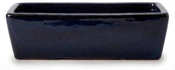 Keramický truhlík GIONO - Safírová XL (60 x 20 x 17 cm)