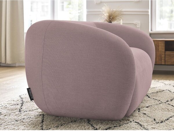 Růžová žinylková pohovka 160 cm Celine – Bobochic Paris