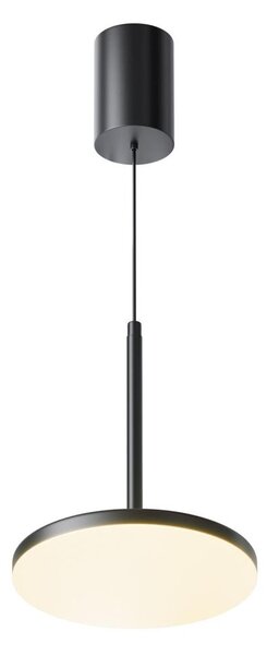 Maytoni P076PL-L12W3K-B - LED Lustr na lanku PLATO LED/12W/230V 3000K černá