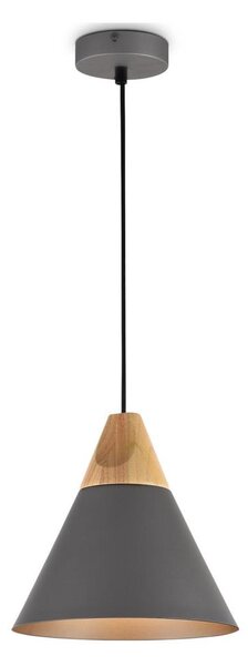 Maytoni P359-PL-220-C-Lustr na lanku BICONES 1xE27/60W/230V pr. 22cm šedá/béžová