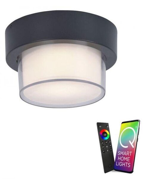 PN 9654-13 Q-ERIK, LED venkovní svítidlo, Smart Home RGB+3000K - PAUL NEUHAUS
