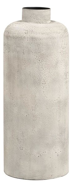 Krémová kovová vysoká váza (výška 60,5 cm) Hou – House Nordic