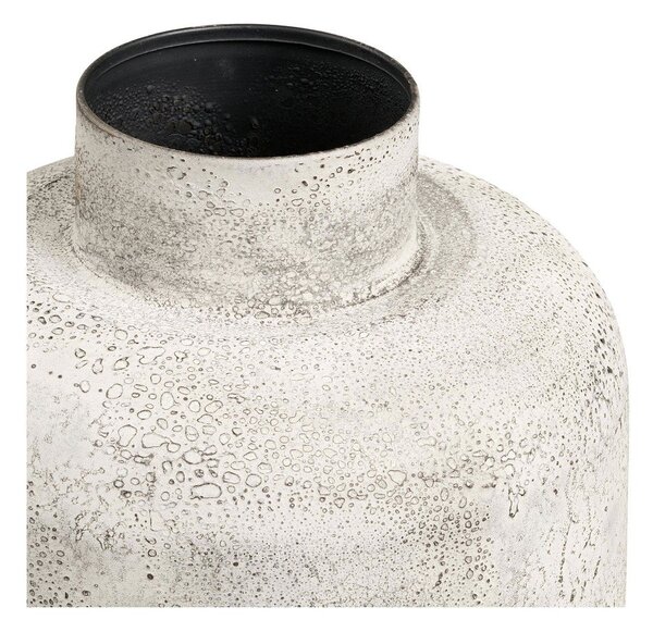 Krémová kovová vysoká váza (výška 60,5 cm) Hou – House Nordic