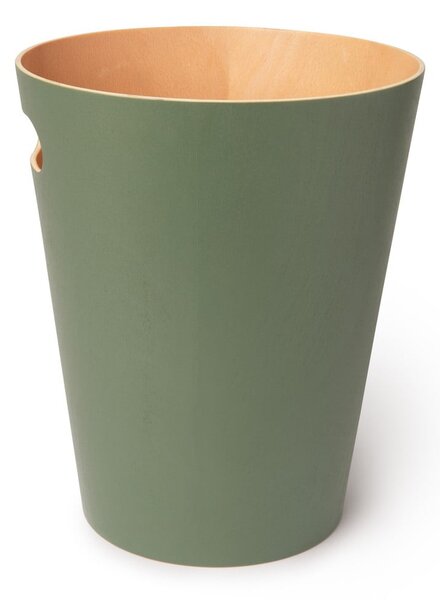 Zelený kancelářský odpadkový koš 7,5 l Woodrow – Umbra