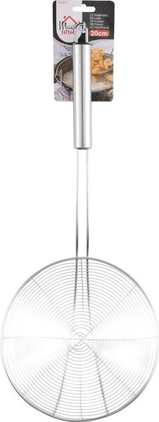 Naberačka MagicHome, odpeňovačka, kuchynská, zberač peny, špirálová, 20 cm, nerez