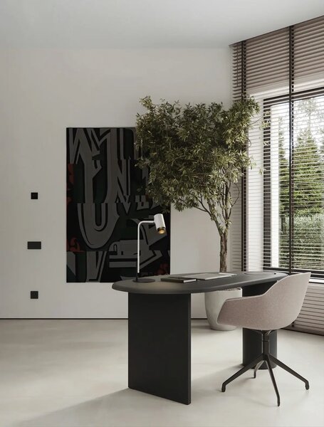 Designová stolní lampa Nessi Bílá