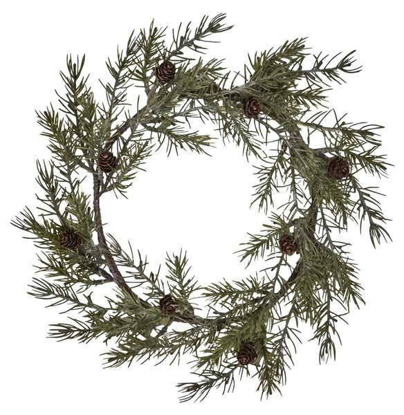 Vánoční věnec z umělého jehličí Frost Green Ø 35 cm