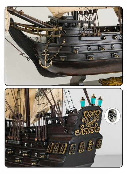 SEA-Club Model Plachetnice Pirate ship