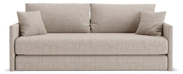 Světle hnědá žinylková rozkládací pohovka 209 cm Shannon – Cosmopolitan Design