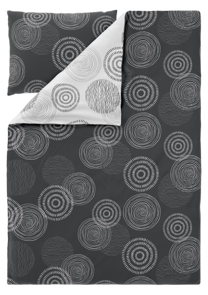 Livarno® Ložní povlečení Renforcé, 140 x 200 cm, 70 x 90 cm (kruhy) (100397419002)