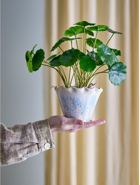 Kameninový obal na květináč ø 14 cm Bertha – Bloomingville