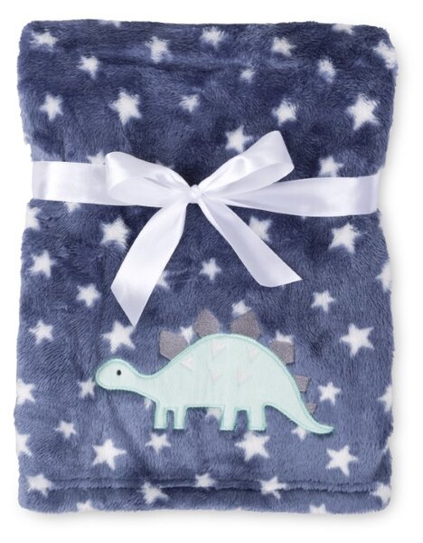 Babymatex Deka RICCO s výšivkou 75x100 cm - Dinosaurus