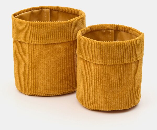 Sinsay - Úložný koš 2 pack - oranžová