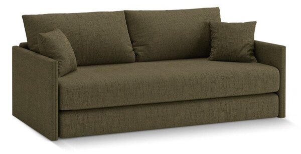 Zelená žinylková rozkládací pohovka 209 cm Shannon – Cosmopolitan Design