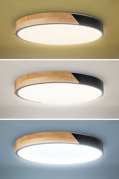 SOLIGHT LED stropní osvětlení POLIA 46W 3220lm 3CCT 40cm