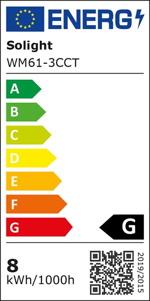 SOLIGHT LED světelný pás 3CCT 5m sada s 12V adaptérem a dálk. ovladačem 7.2W/m IP20
