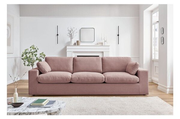 Růžová pohovka 250 cm Belair – Bobochic Paris