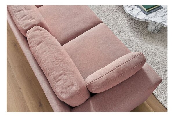 Růžová pohovka 250 cm Belair – Bobochic Paris