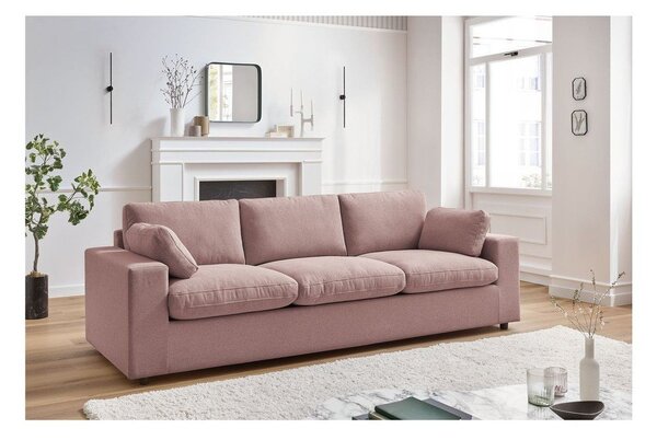 Růžová pohovka 250 cm Belair – Bobochic Paris