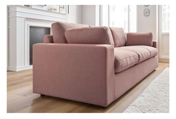 Růžová pohovka 250 cm Belair – Bobochic Paris