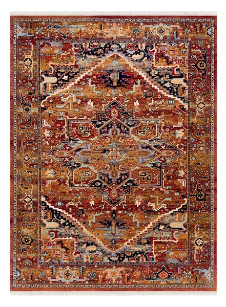 Makro Abra Koberec klasický vlněný KESHAN 2886/53588 bordó Rozměr: 80x145 cm