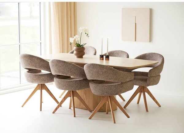 Jídelní stůl s keramickou deskou 90x200 cm Noli – House Nordic