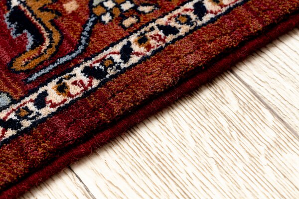 Makro Abra Koberec klasický vlněný KESHAN 2886/53588 bordó Rozměr: 80x145 cm