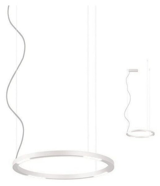 Redo 01-2202 - LED Lustr na lanku UNION LED/34W/230V 3000K pr. 60 cm bílá