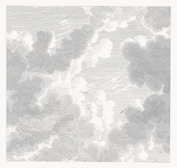 Tapeta Engraved Clouds