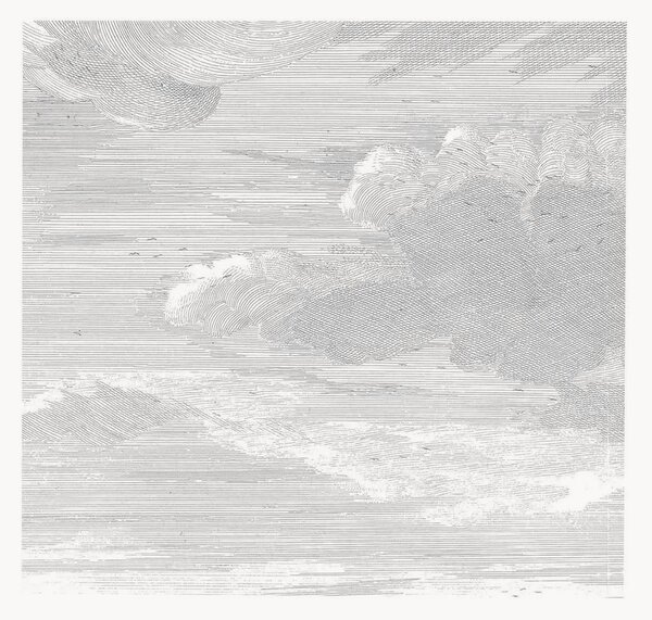 Tapeta Engraved Clouds
