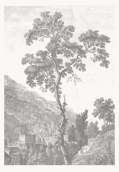 Tapeta Engraved Landscapes I