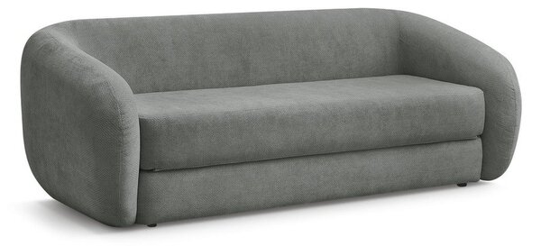 Tmavě šedá žinylková rozkládací pohovka 228 cm Neyo – Bobochic Paris