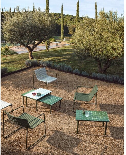Zahradní stolek s keramickou deskou 51x81 cm Maurina – Kave Home