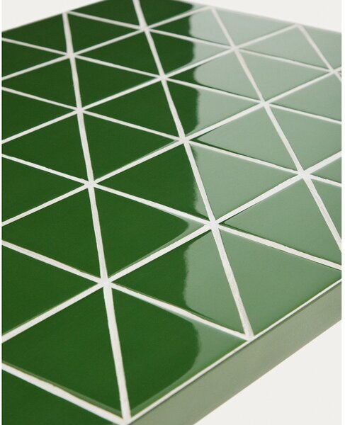 Zahradní stolek s keramickou deskou 51x81 cm Maurina – Kave Home