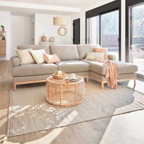 Béžový koberec Kave Home Carime 160 x 230 cm