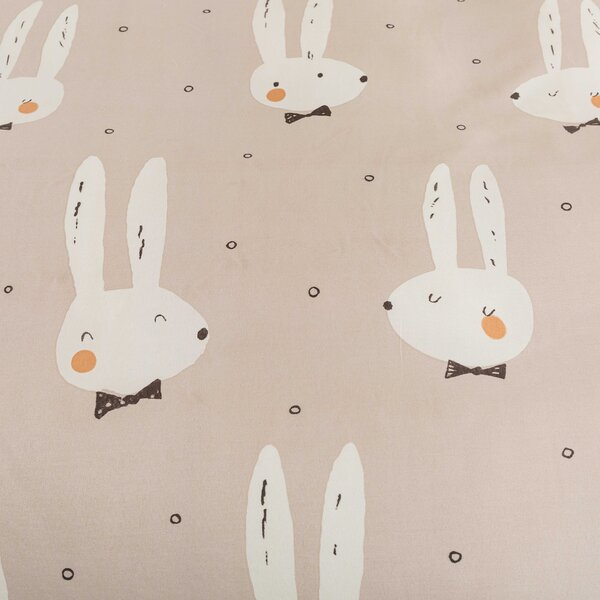 Povlečení z mikrovlákna WHITE RABBIT, béžové Rozměr povlečení: 70 x 90 cm | 140 x 200 cm
