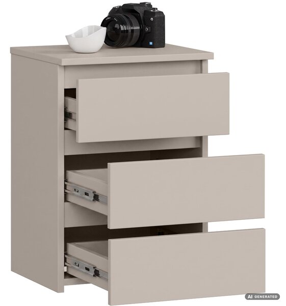 Ak furniture Komoda CL3 40 cm kašmír
