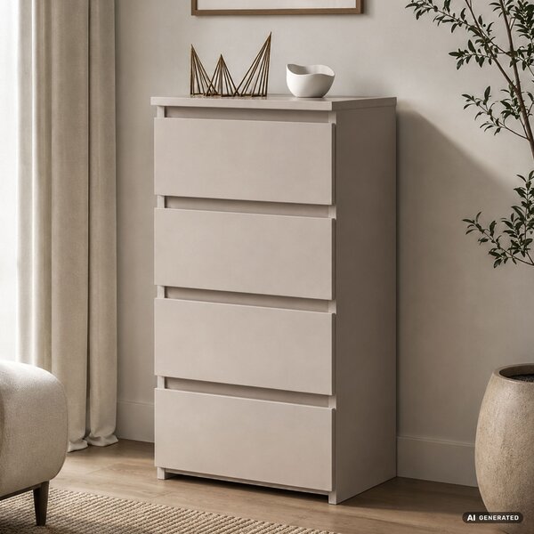 Ak furniture Komoda CL4 40 cm kašmír