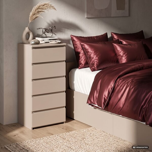 Ak furniture Komoda CL5 40 cm kašmír
