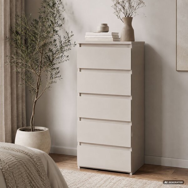 Ak furniture Komoda CL5 40 cm kašmír