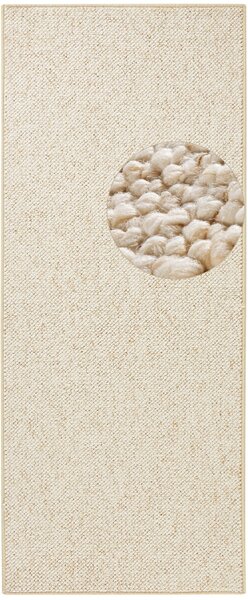 BT Carpet, Běhoun Wolly 102843, 80x200, bílá, ložnice