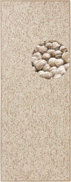 BT Carpet, Běhoun Wolly 102842, 80x200, béžová, ložnice