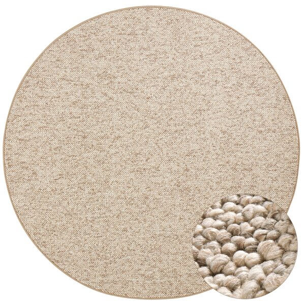 BT Carpet Kusový koberec Wolly 102842 kruh - 200x200 (průměr) kruh cm