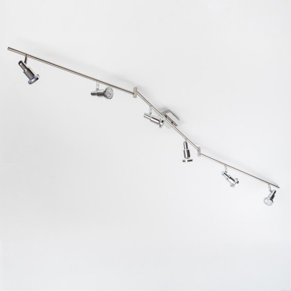 LED Bodové svítidlo 6xGU10/5W/230V lesklý chrom