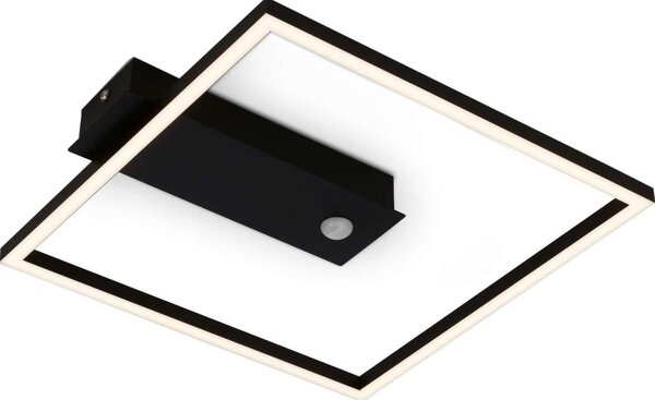 Briloner 3770-015 -LED Strop svít se sen FRAME LED/14W/230V 3000K 32x30 cm černá