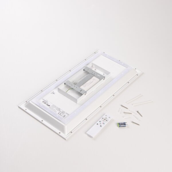 LED RGBW Stmívatelný přisazený panel LED/22W/230V 2700-6500K 29,5x59,5 cm + DO