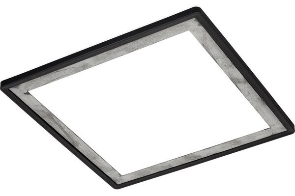 Briloner 7457-414 - LED Stropní svítidlo SLIM LED/18W/230V 4000K 29x29 cm černá