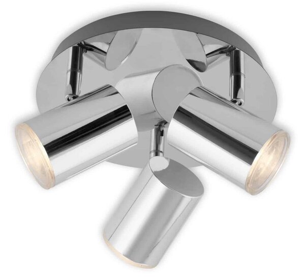 Briloner 2731-038 - Bodové svítidlo CUP 3xGU10/5W/230V lesklý chrom