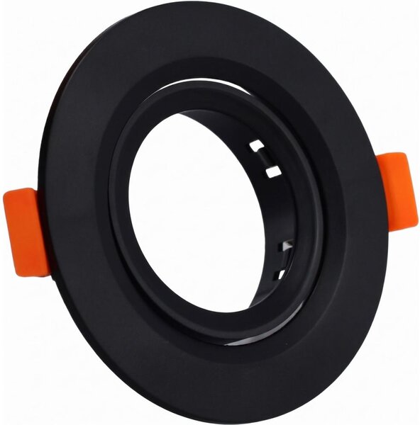 Rámeček pro podhledové svítidlo GU10 pr. 9 cm černá