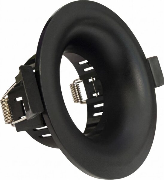 Rámeček pro podhledové svítidlo GU10 pr. 8,6 cm černá